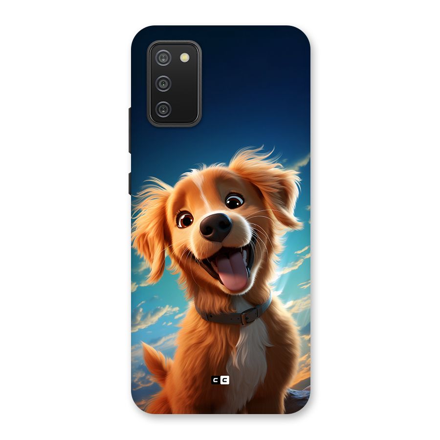 Happy Puppy Back Case for Galaxy M02s