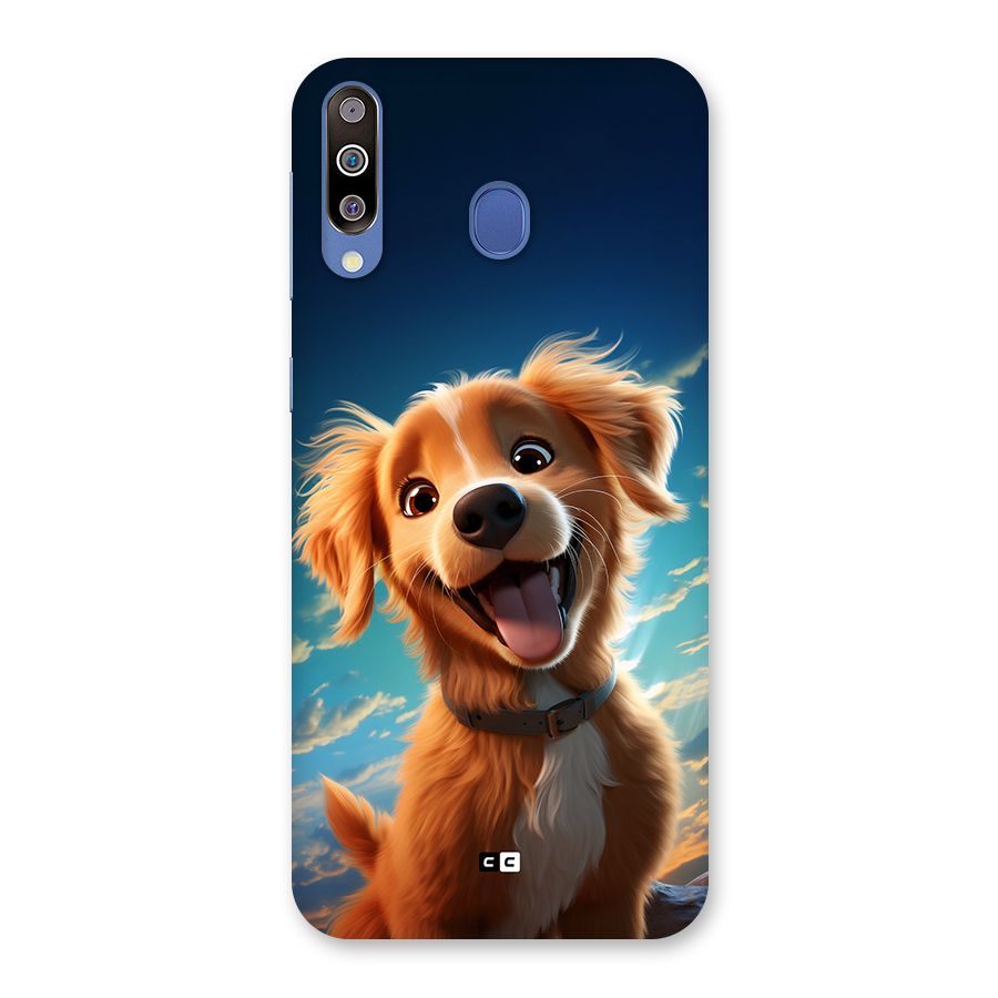 Happy Puppy Back Case for Galaxy M30