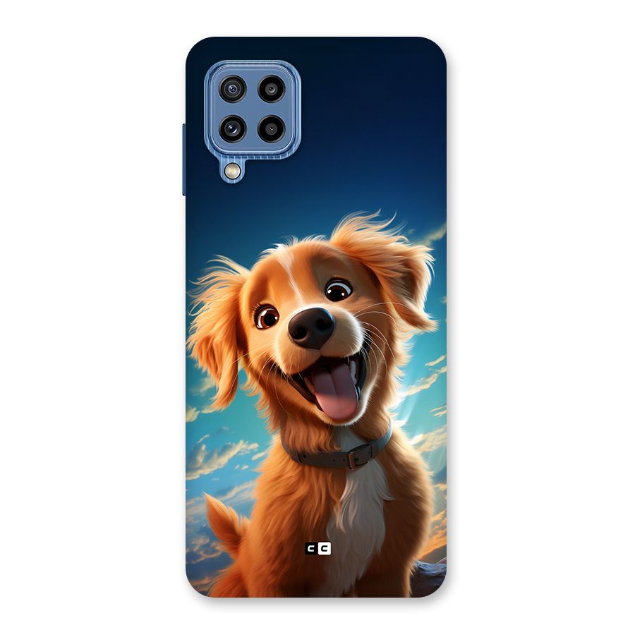 Happy Puppy Back Case for Galaxy M32