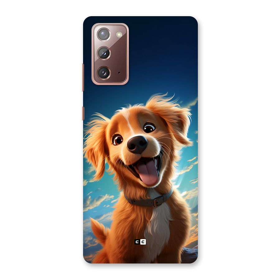 Happy Puppy Back Case for Galaxy Note 20