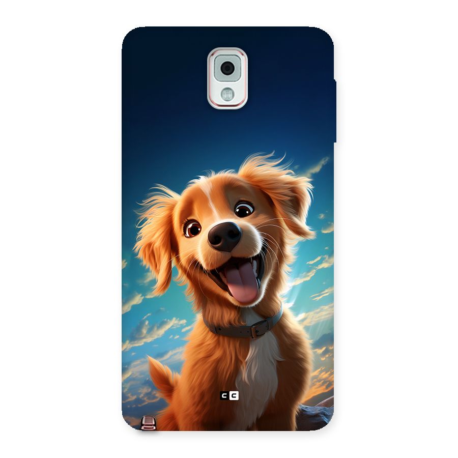 Happy Puppy Back Case for Galaxy Note 3