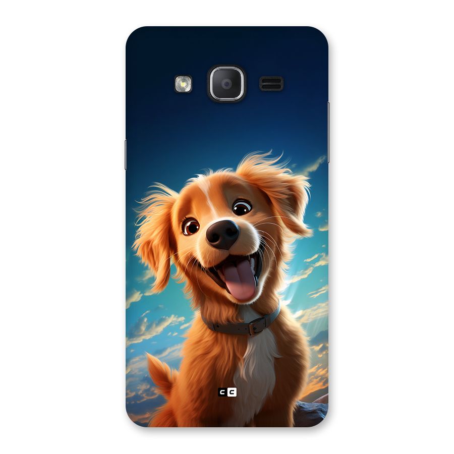 Happy Puppy Back Case for Galaxy On7 2015