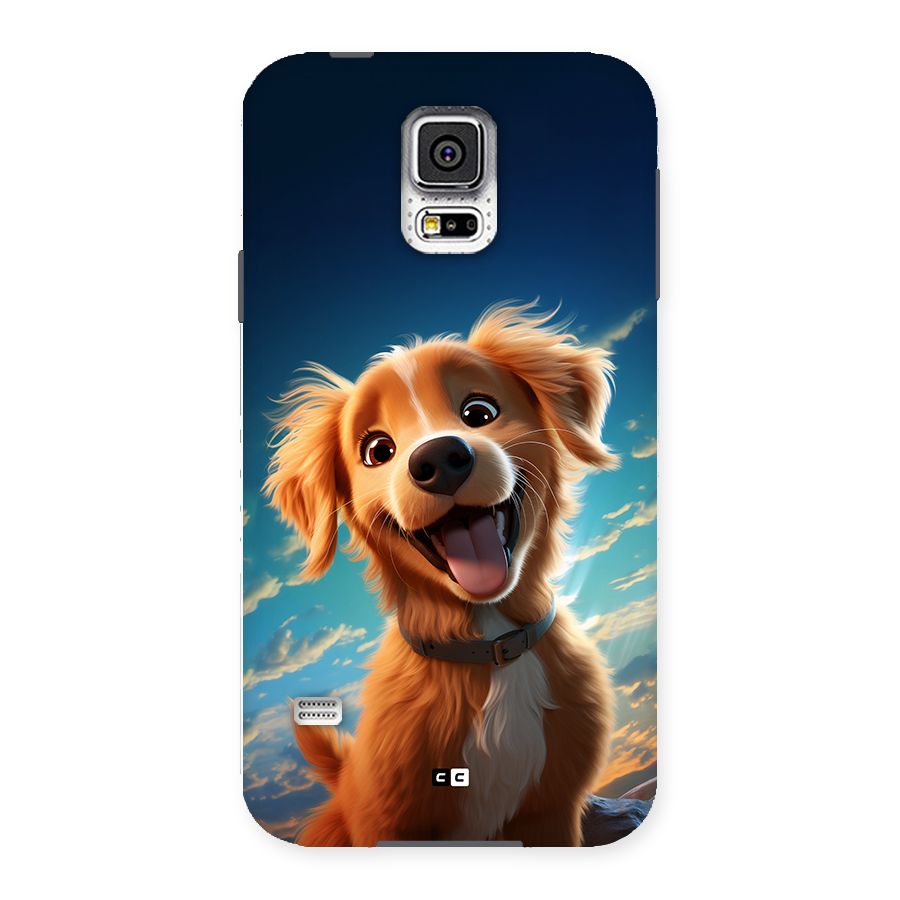 Happy Puppy Back Case for Galaxy S5