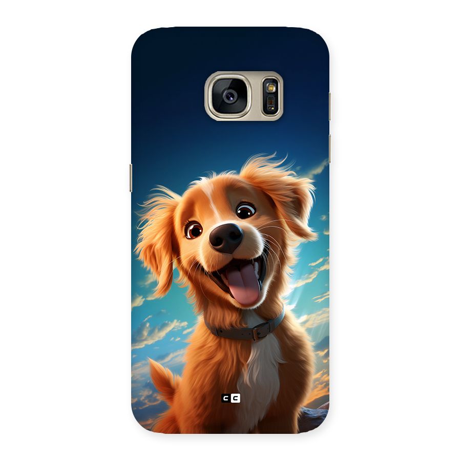 Happy Puppy Back Case for Galaxy S7