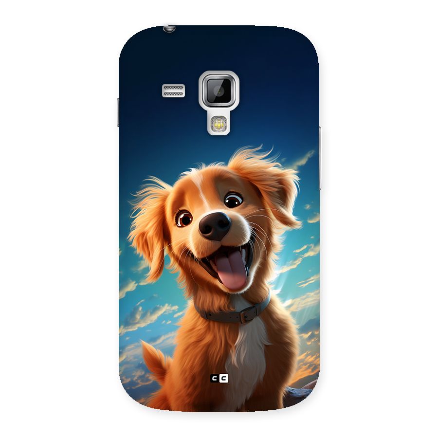 Happy Puppy Back Case for Galaxy S Duos