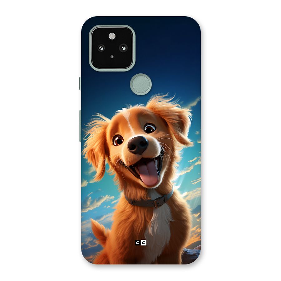 Happy Puppy Back Case for Google Pixel 5
