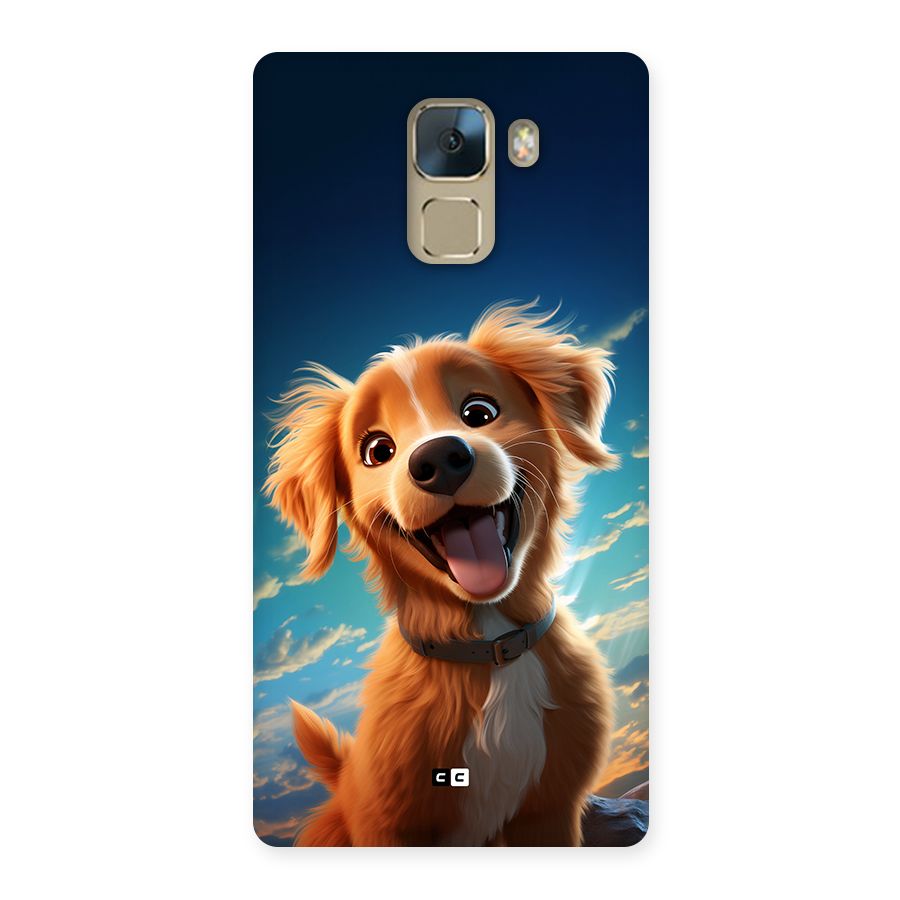 Happy Puppy Back Case for Honor 7