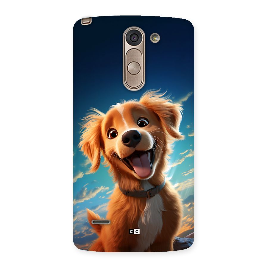 Happy Puppy Back Case for LG G3 Stylus