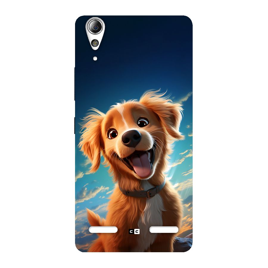 Happy Puppy Back Case for Lenovo A6000