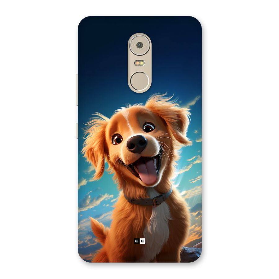 Happy Puppy Back Case for Lenovo K6 Note