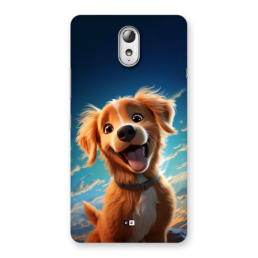 Happy Puppy Back Case for Lenovo Vibe P1M