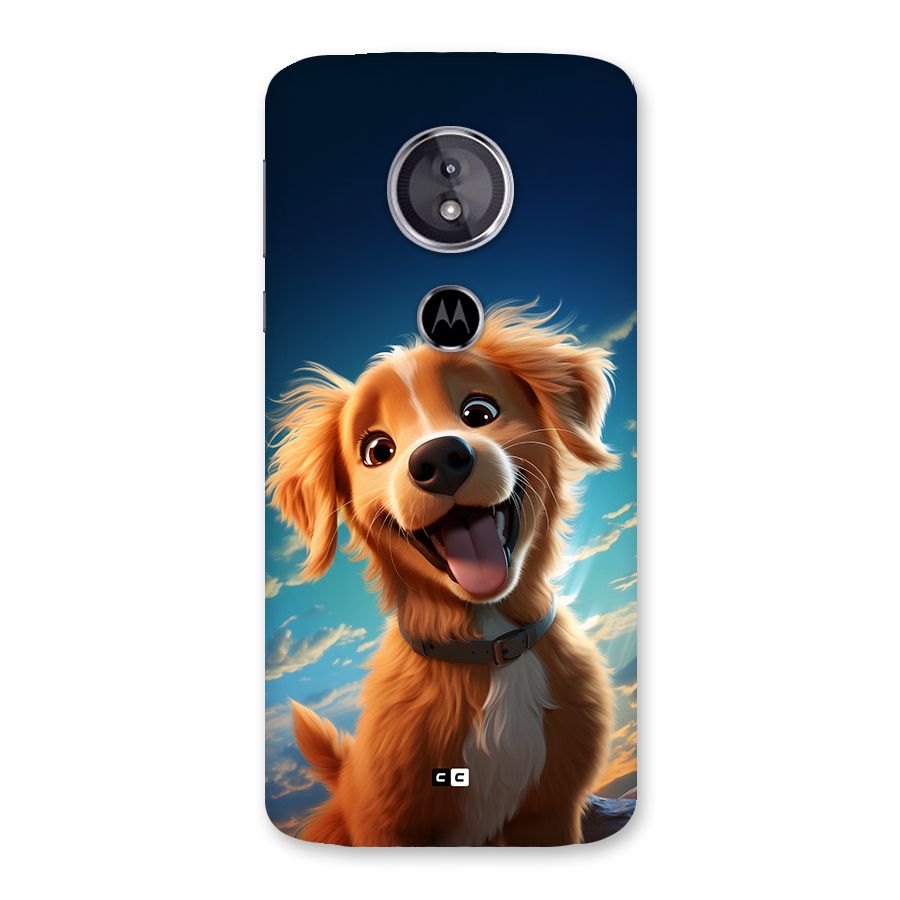 Happy Puppy Back Case for Moto E5