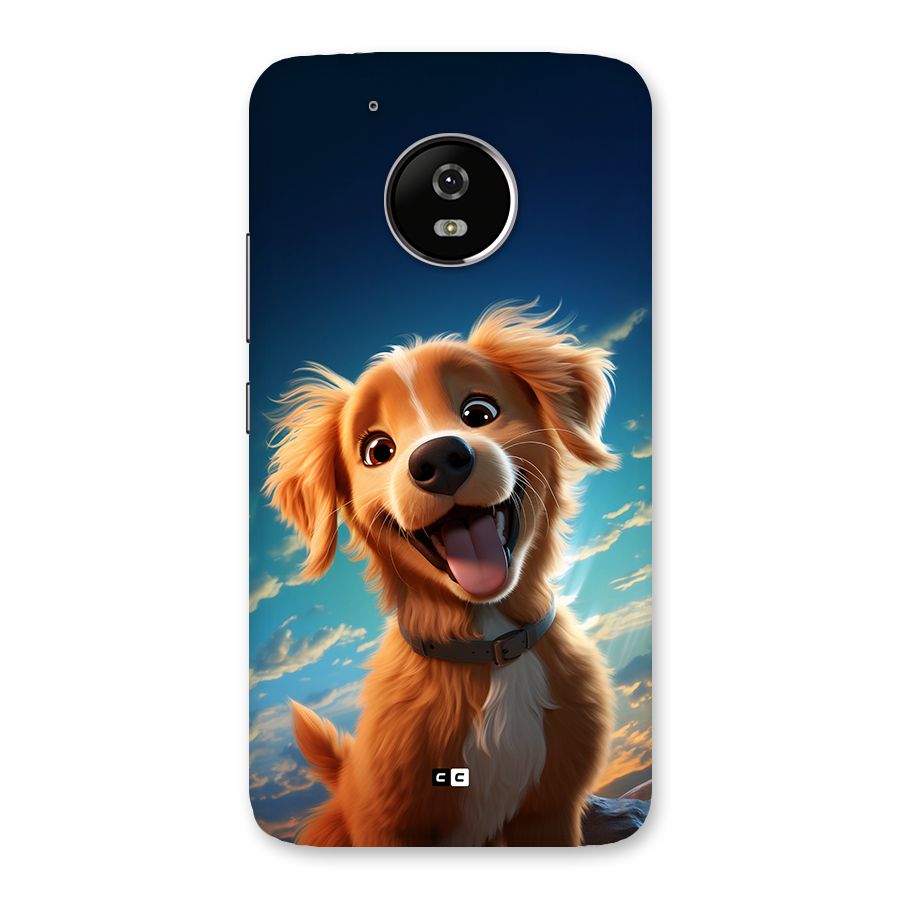 Happy Puppy Back Case for Moto G5