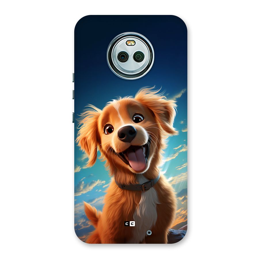 Happy Puppy Back Case for Moto X4