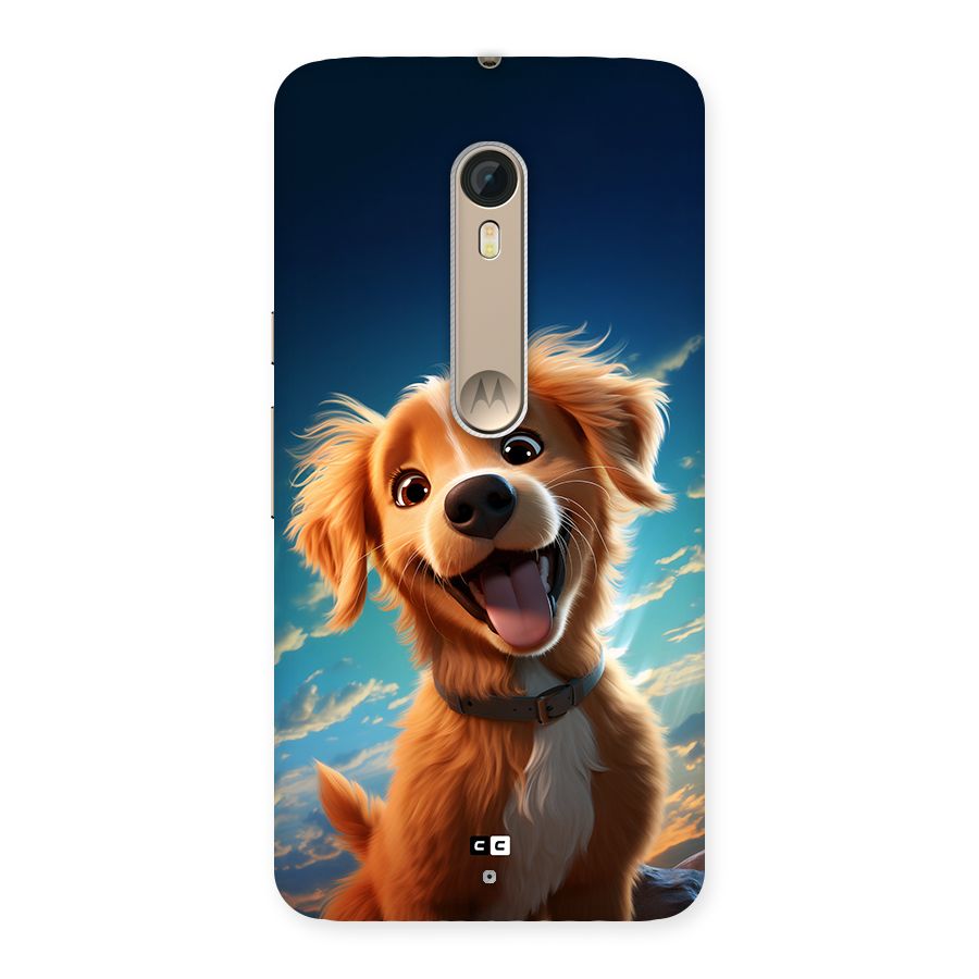 Happy Puppy Back Case for Moto X Style