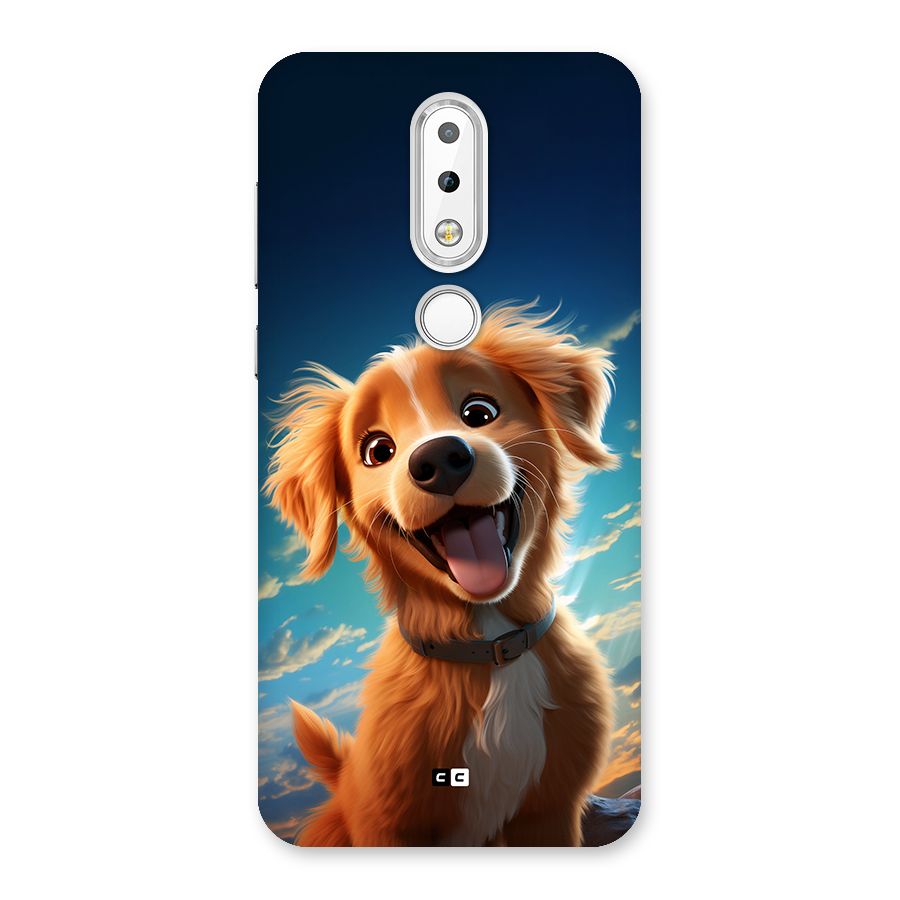 Happy Puppy Back Case for Nokia 6.1 Plus