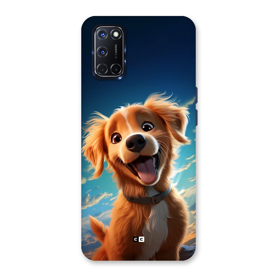 Happy Puppy Back Case for Oppo A52