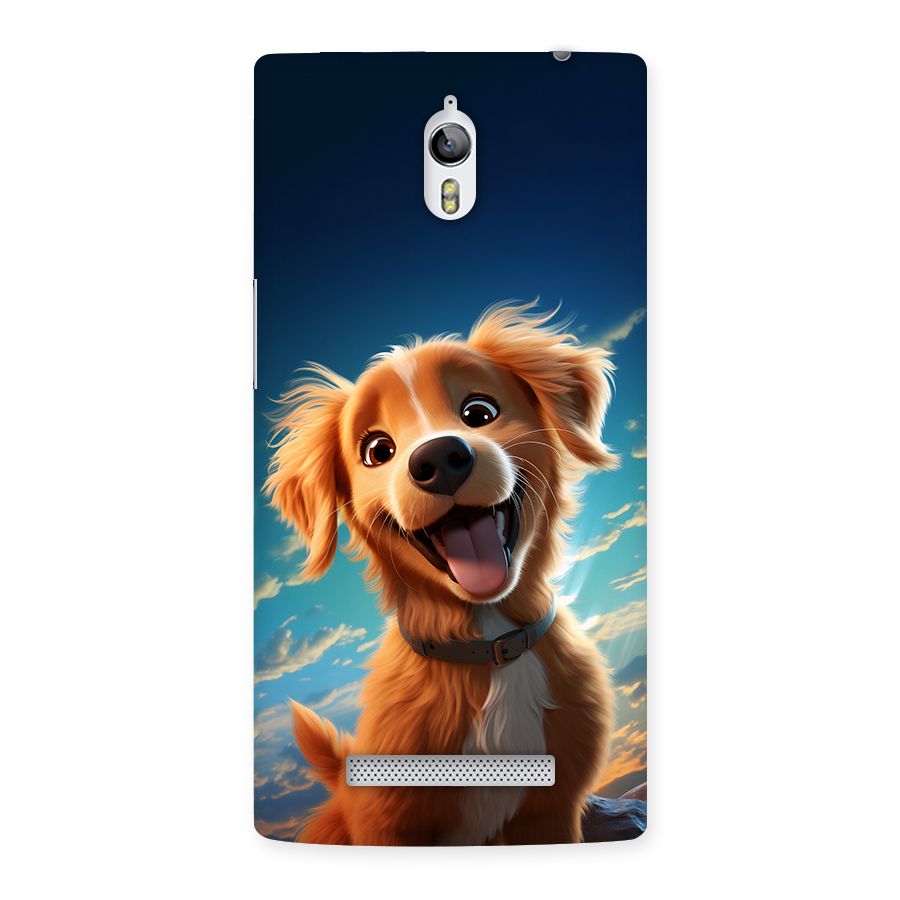 Happy Puppy Back Case for Oppo Find 7