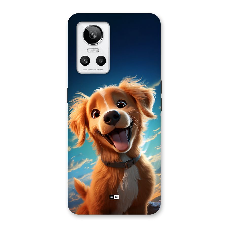 Happy Puppy Back Case for Realme GT Neo 3