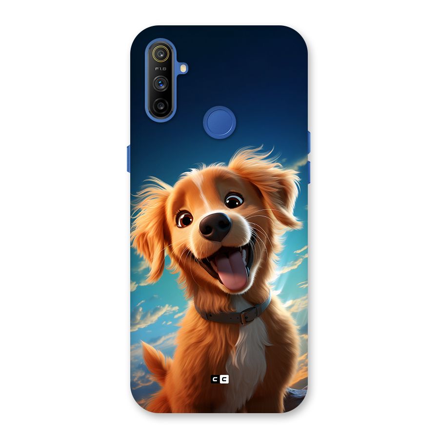 Happy Puppy Back Case for Realme Narzo 10A