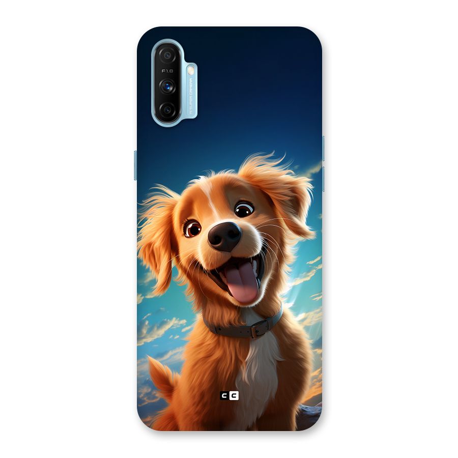Happy Puppy Back Case for Realme Narzo 20A