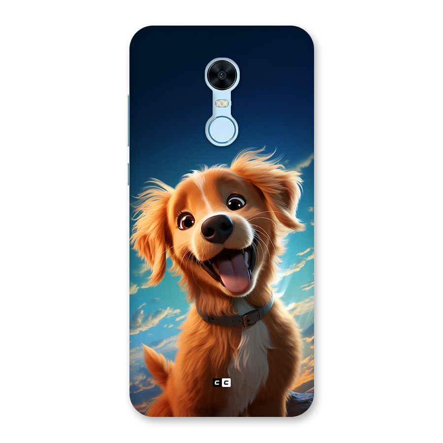 Happy Puppy Back Case for Redmi Note 5