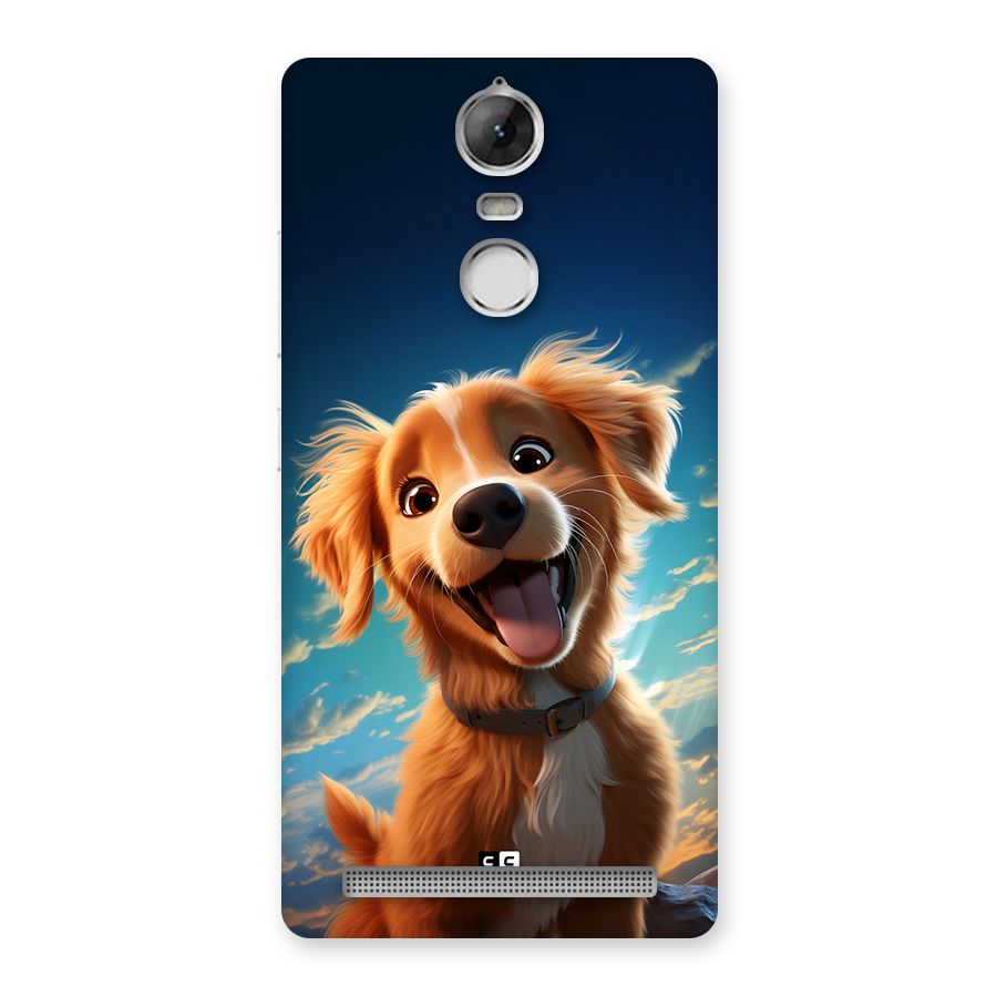 Happy Puppy Back Case for Vibe K5 Note