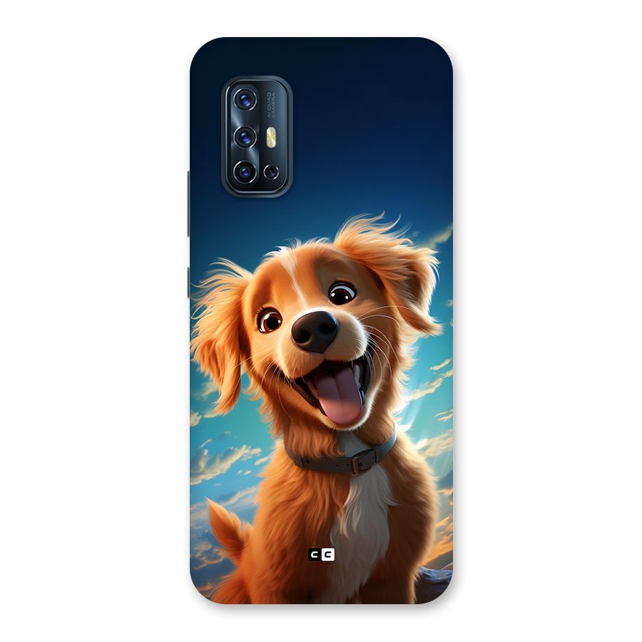 Happy Puppy Back Case for Vivo V17