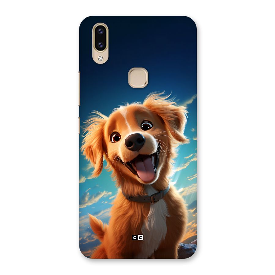 Happy Puppy Back Case for Vivo V9 Youth