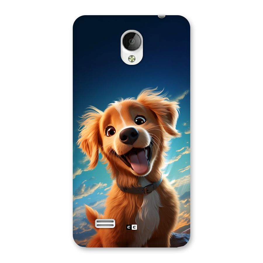 Happy Puppy Back Case for Vivo Y21