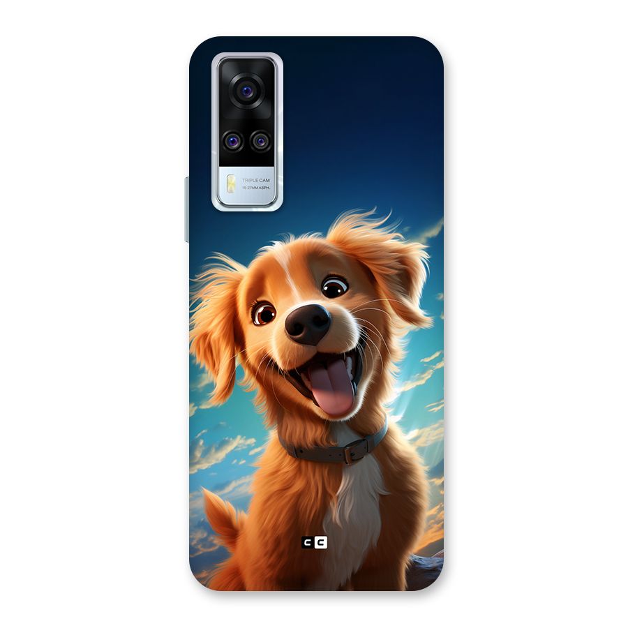 Happy Puppy Back Case for Vivo Y31