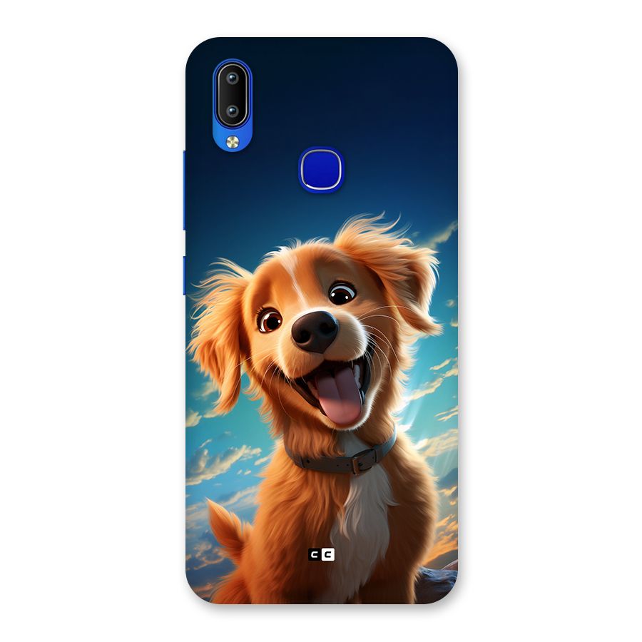 Happy Puppy Back Case for Vivo Y91