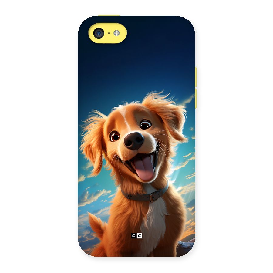 Happy Puppy Back Case for iPhone 5C