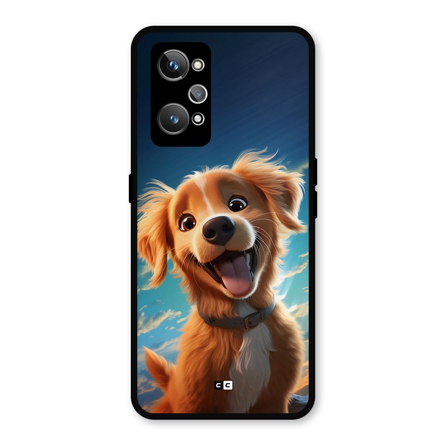 Happy Puppy Metal Back Case for Realme GT Neo2