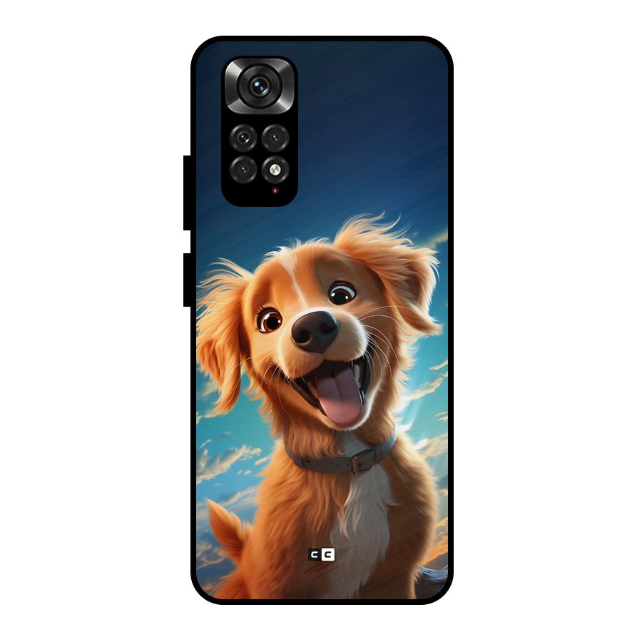 Happy Puppy Metal Back Case for Redmi Note 11 Pro Plus 5G