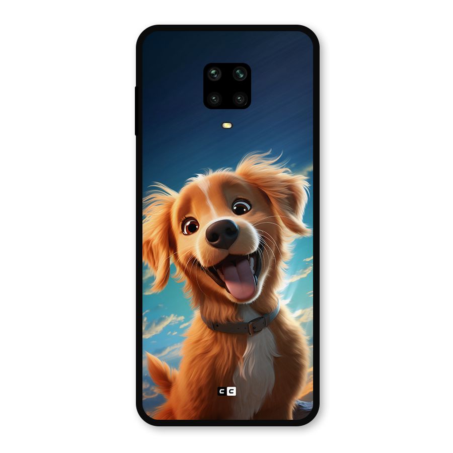 Happy Puppy Metal Back Case for Redmi Note 9 Pro Max
