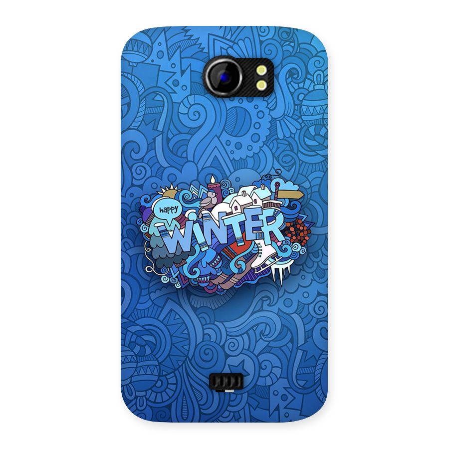 Happy Winter Back Case for Canvas 2 A110