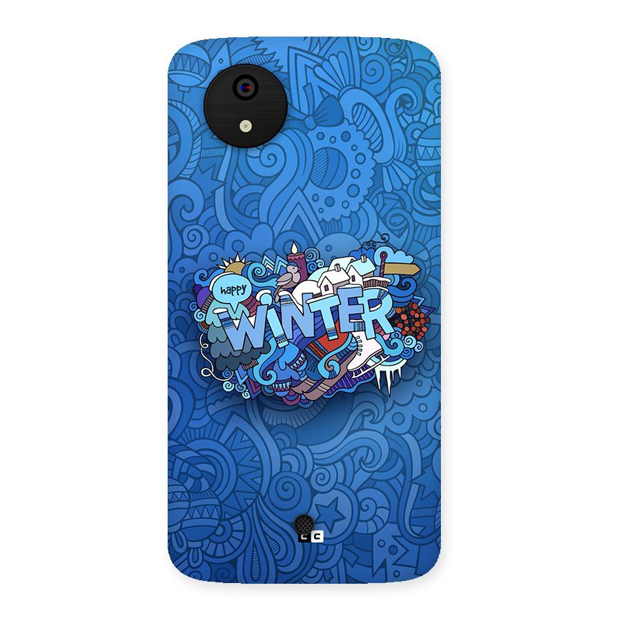 Happy Winter Back Case for Canvas A1  AQ4501