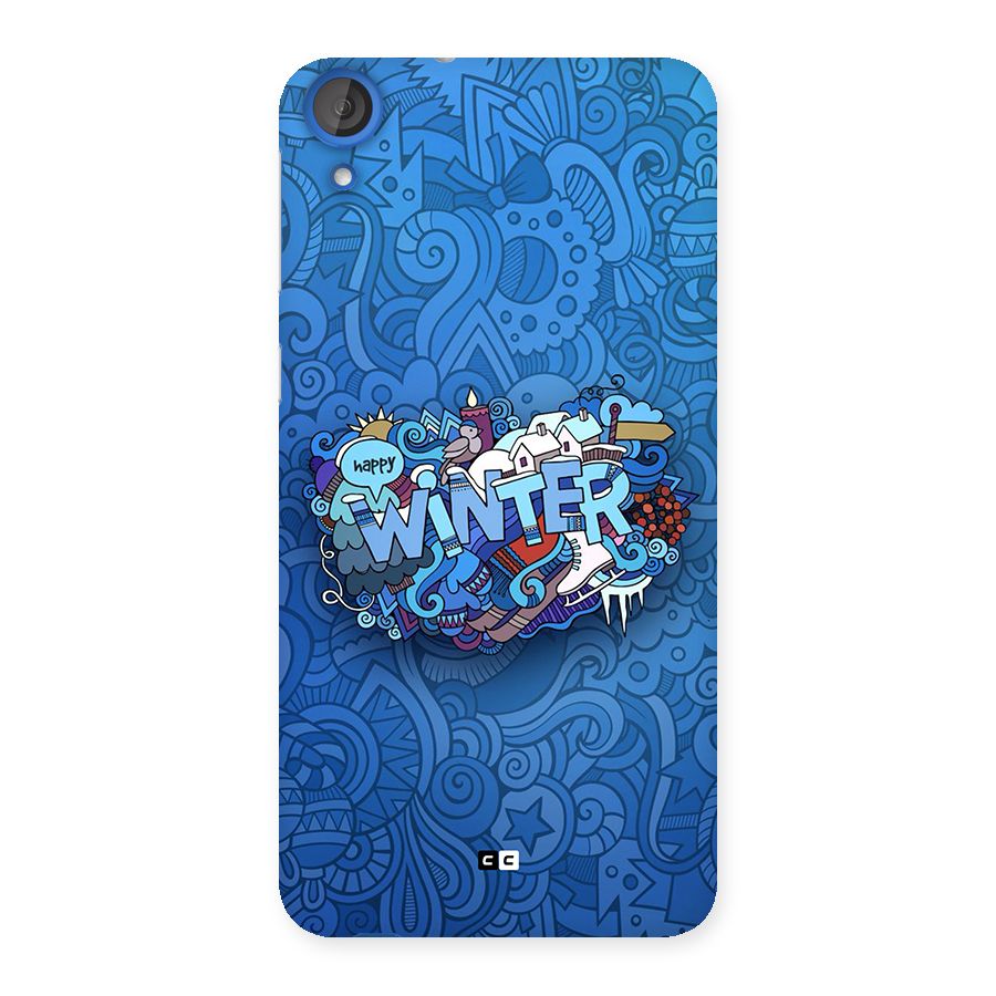 Happy Winter Back Case for Desire 820