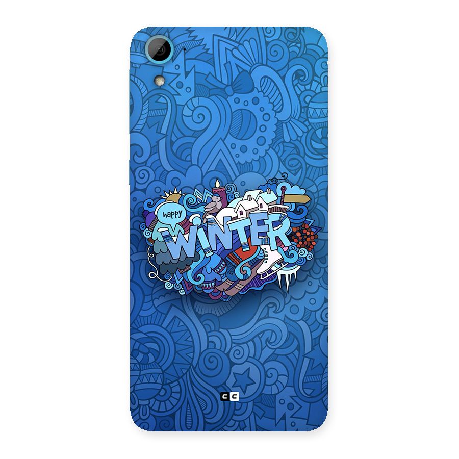 Happy Winter Back Case for Desire 826