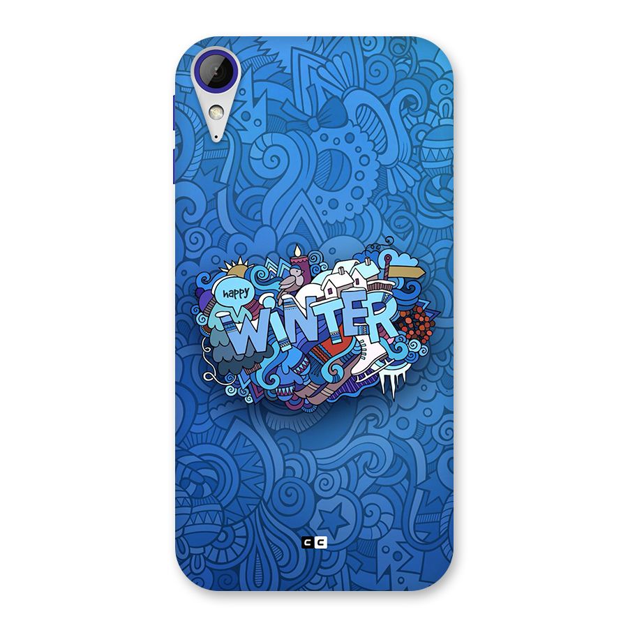 Happy Winter Back Case for Desire 830