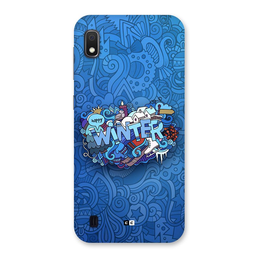 Happy Winter Back Case for Galaxy A10