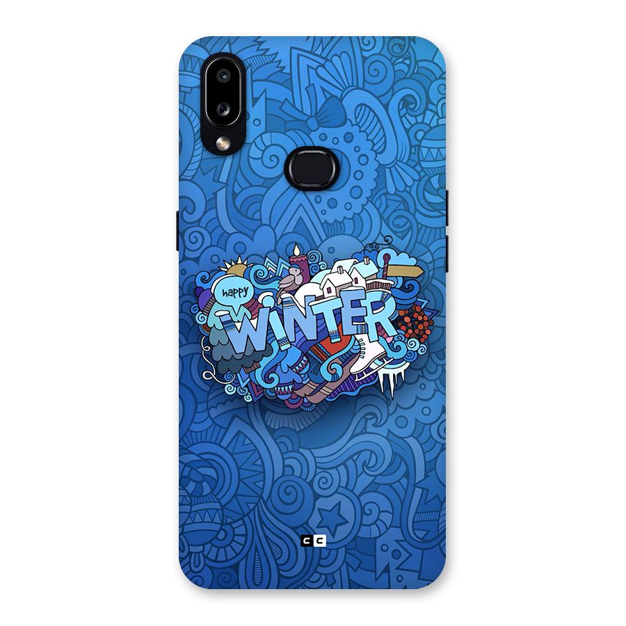 Happy Winter Back Case for Galaxy A10s