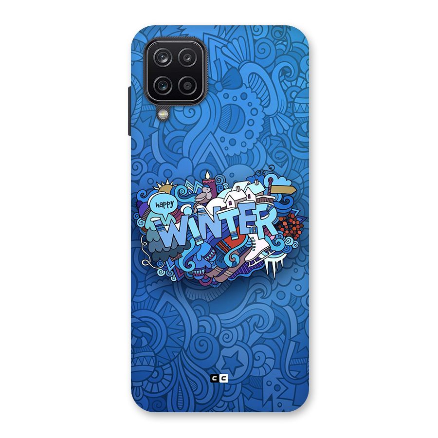 Happy Winter Back Case for Galaxy A12