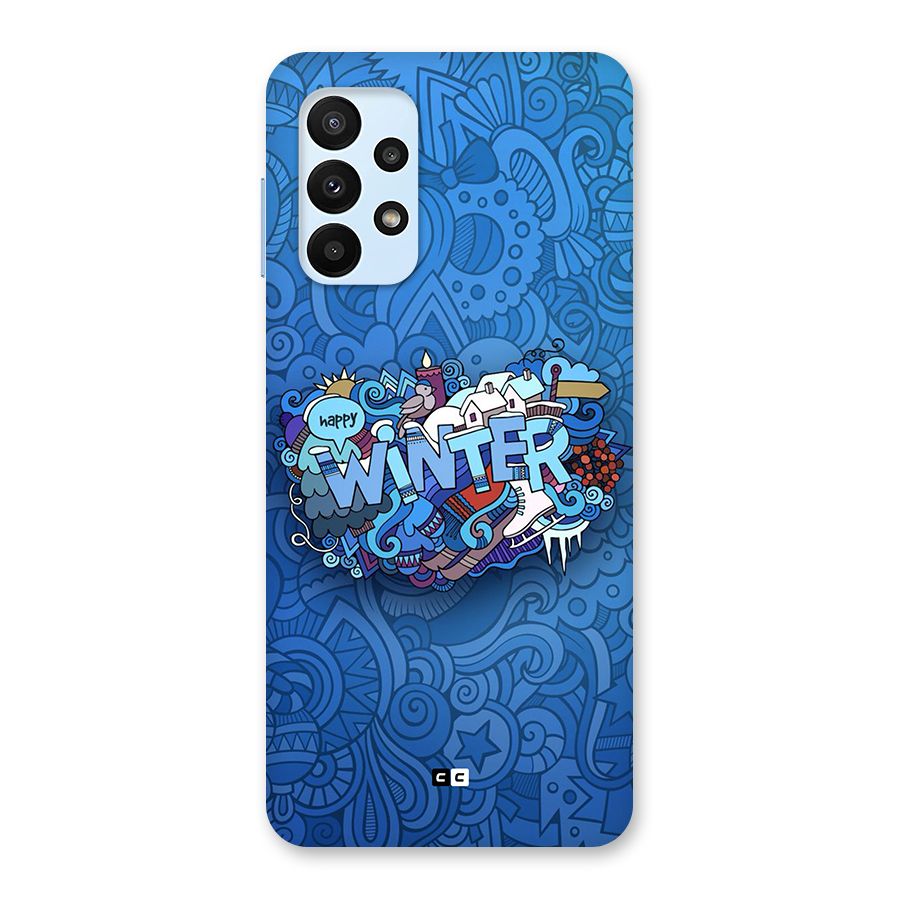 Happy Winter Back Case for Galaxy A23