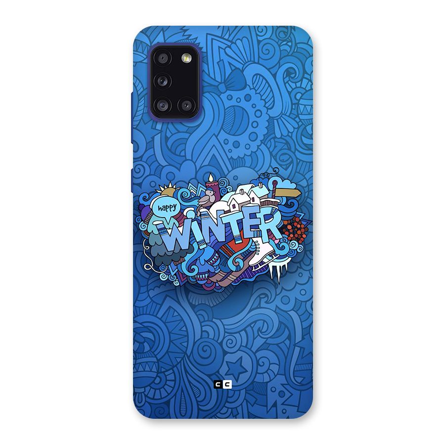 Happy Winter Back Case for Galaxy A31