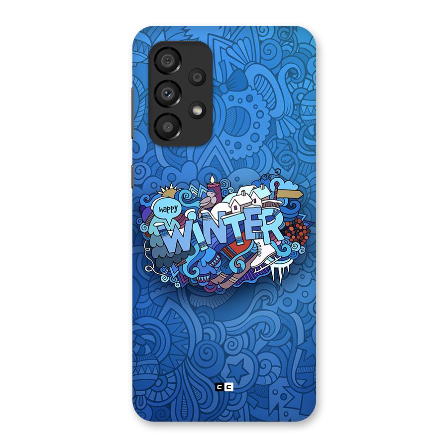Happy Winter Back Case for Galaxy A33 5G