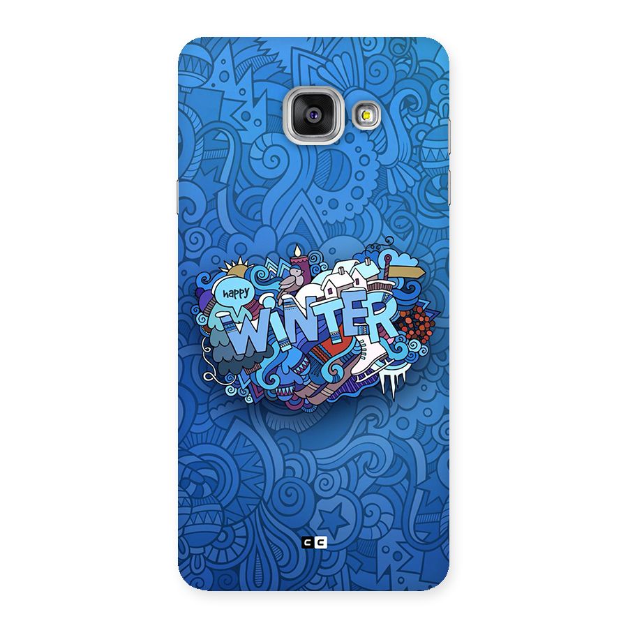 Happy Winter Back Case for Galaxy A7 (2016)