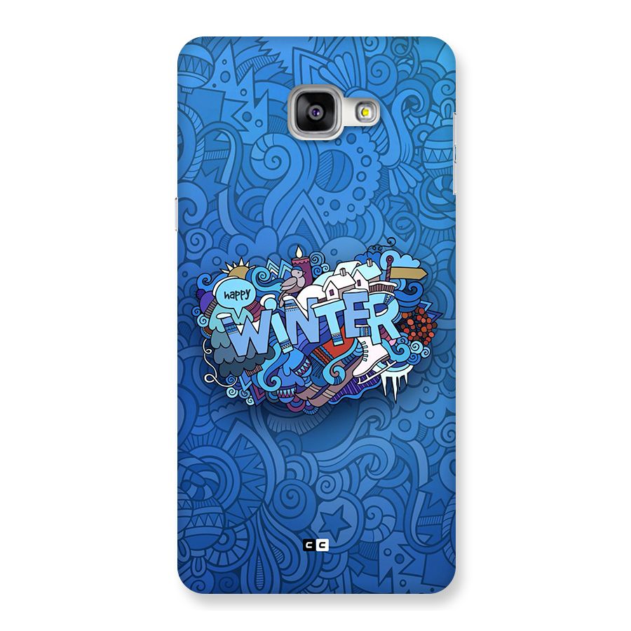 Happy Winter Back Case for Galaxy A9