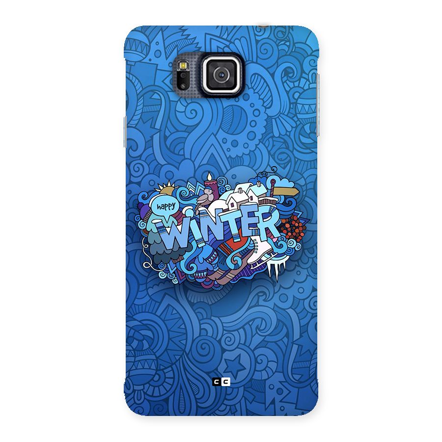 Happy Winter Back Case for Galaxy Alpha